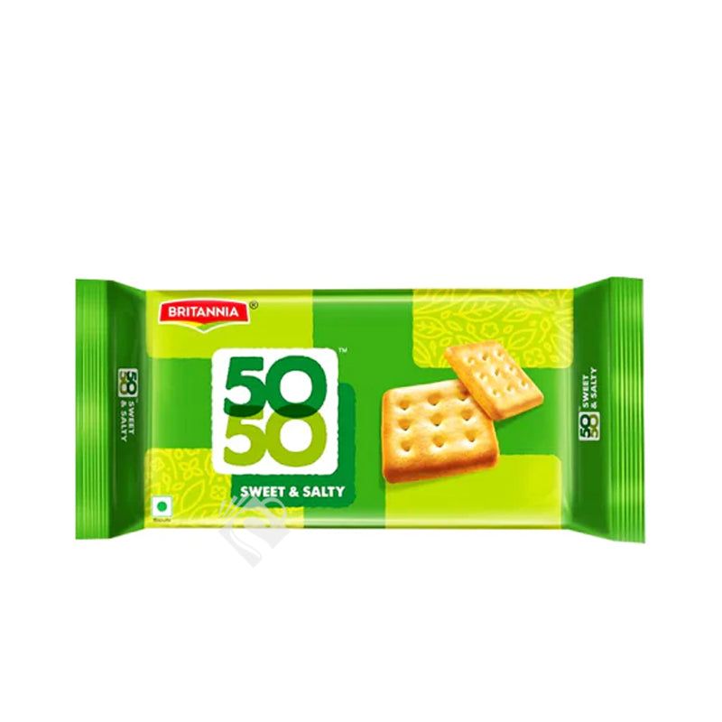 Britannia 50 50 Sweet & Salty Biscuit 62g^ - Shaalis.com