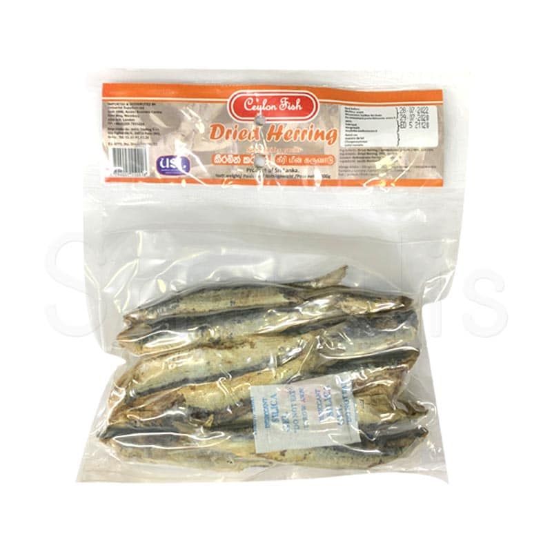 Ceylon Fish Dried Herring 200g^ - Shaalis.com