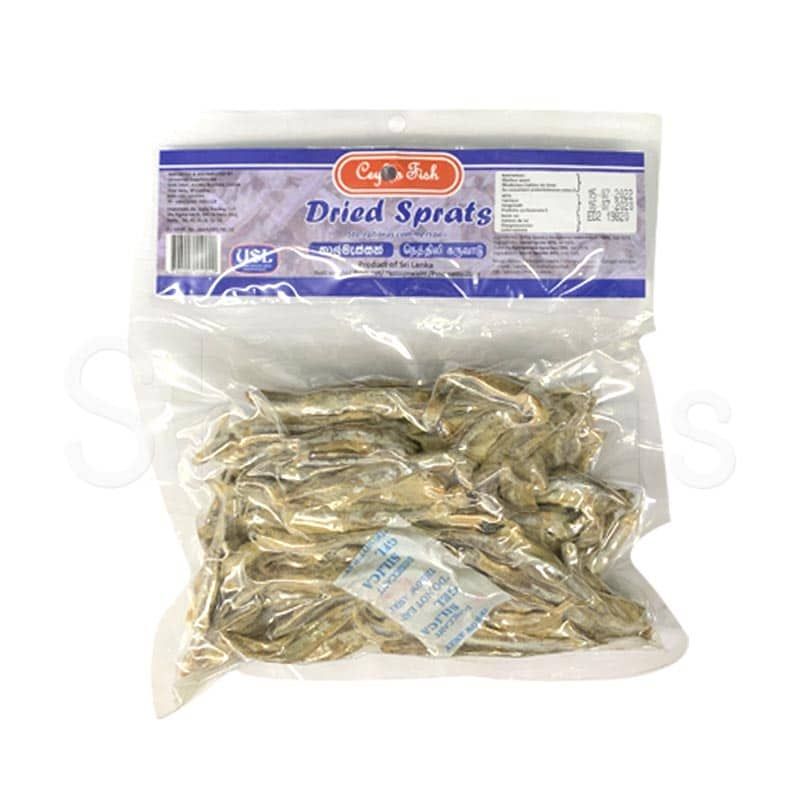 Ceylon Fish Dried Sprats 200g^ - Shaalis.com