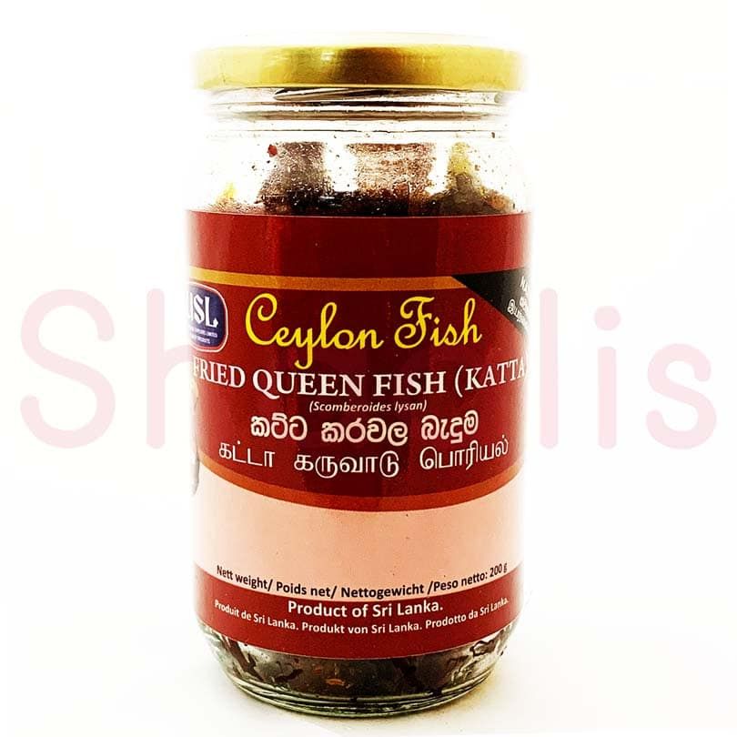 Ceylon Fish Fried Queen Fish (Katta) 200g - Shaalis.com