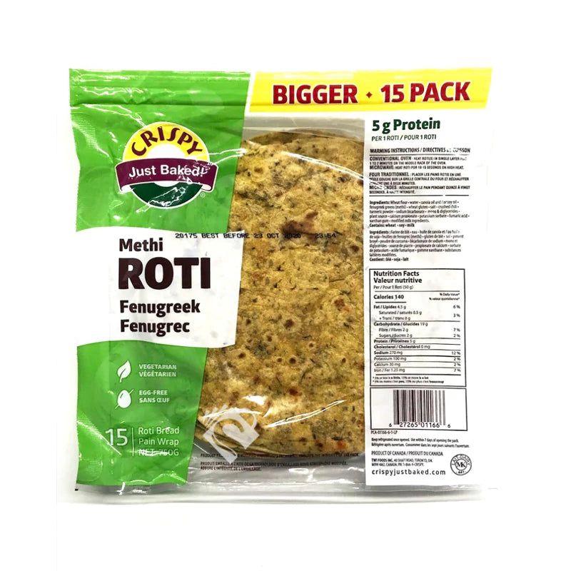 Crispy Methi Roti 750g^ - Shaalis.com