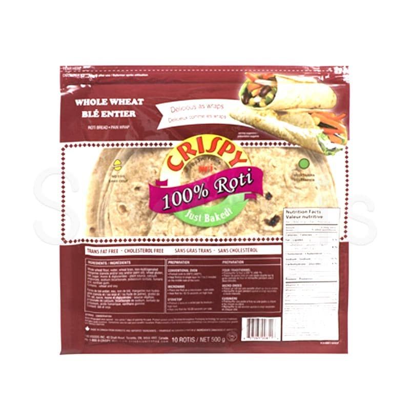 Crispy Roti Whole Wheat 750g^ - Shaalis.com