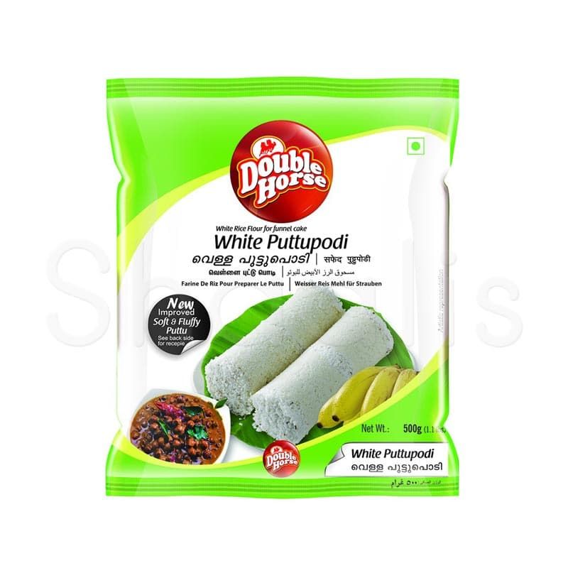 Double Horse White Puttu Podi 1kg^ - Shaalis.com