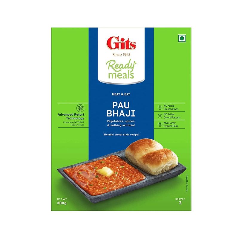 Gits Ready Meals Pau Bhaji 300g - Shaalis.com