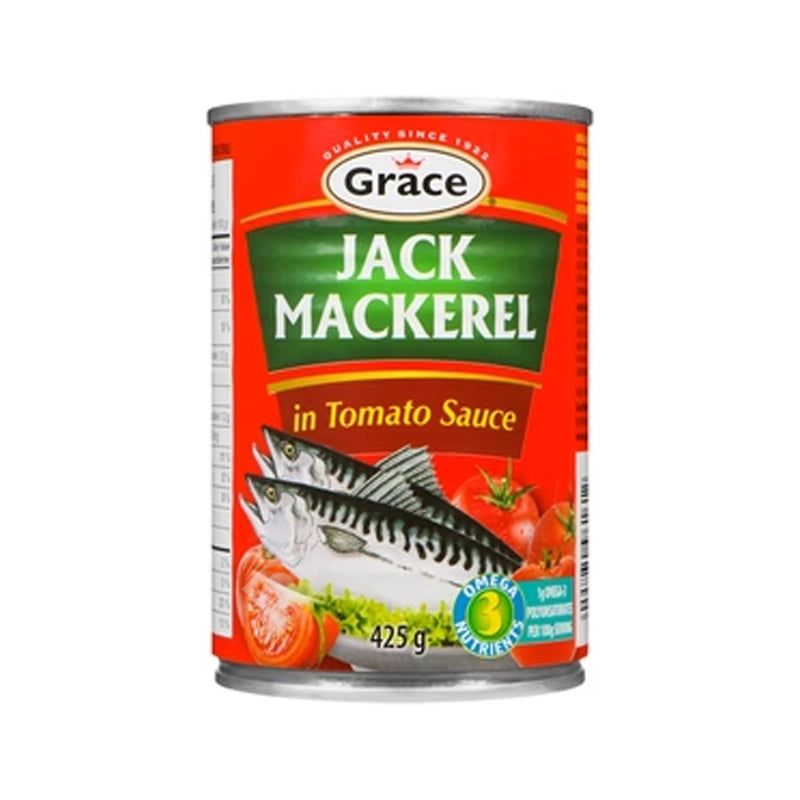 Grace Jack Mackerel In Tomato Sauce 425g^ - Shaalis.com