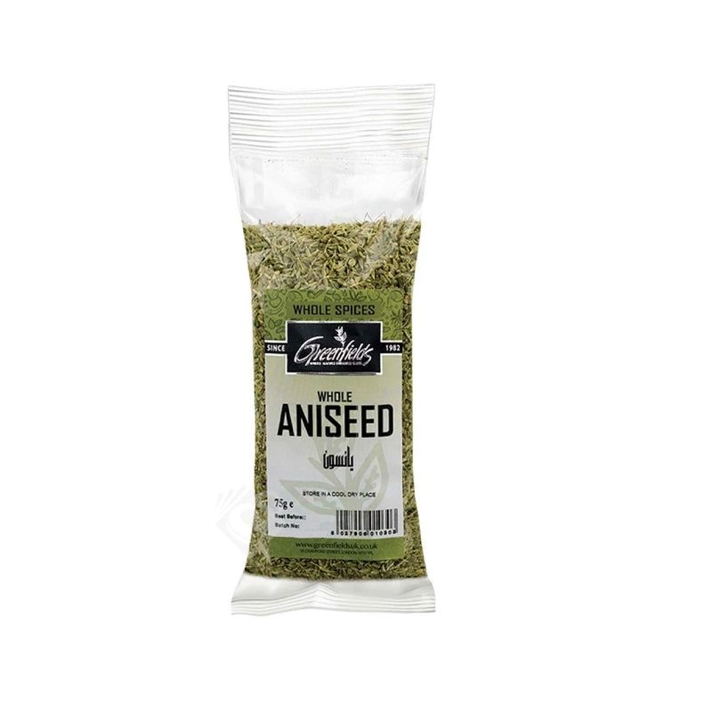 Greenfields Whole Aniseed 75g - Shaalis.com