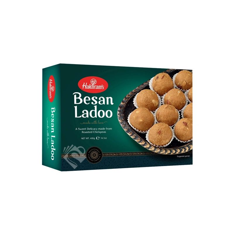 Haldirams Besan Ladoo 400g^ - Shaalis.com