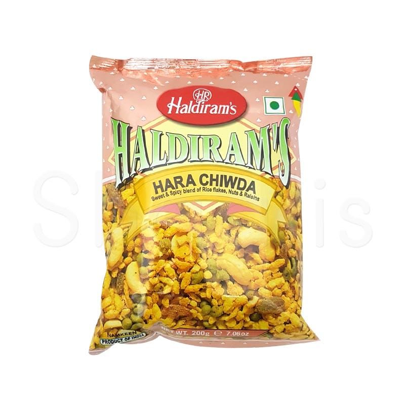 Haldirams Hara Chiwda 200g - Shaalis.com