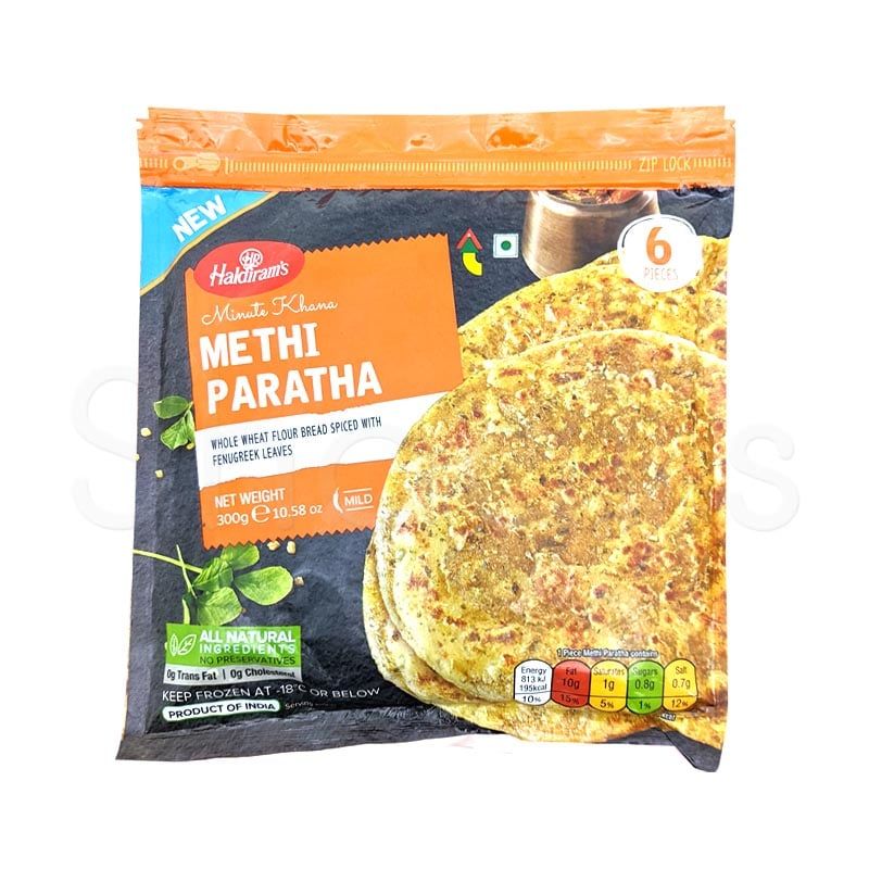 Haldirams Methi paratha 300g^ - Shaalis.com