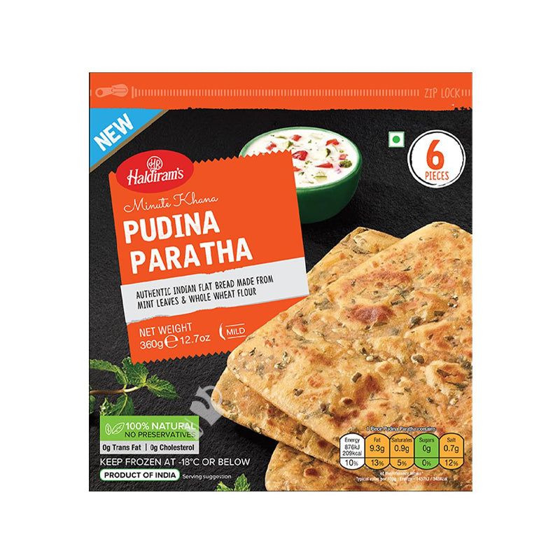 Haldirams Pudina Paratha 360g^ - Shaalis.com