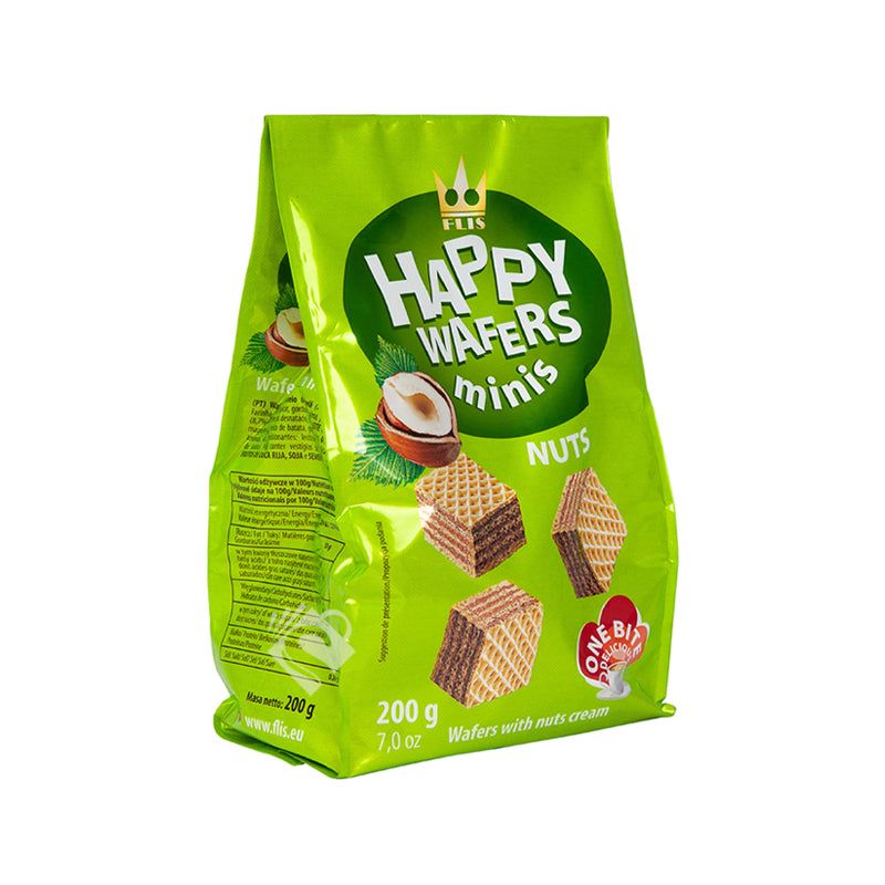 Happy Wafers Minis Nuts^ - Shaalis.com