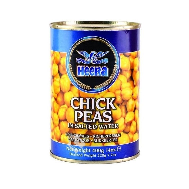 Heera Chick peas in salted water  400g^ - Shaalis.com