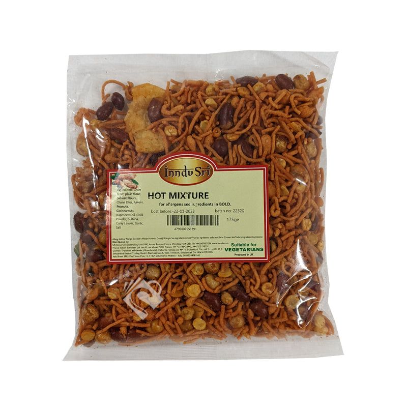 Inndu Sri Hot Jaffna Mixture 175g^ - Shaalis.com