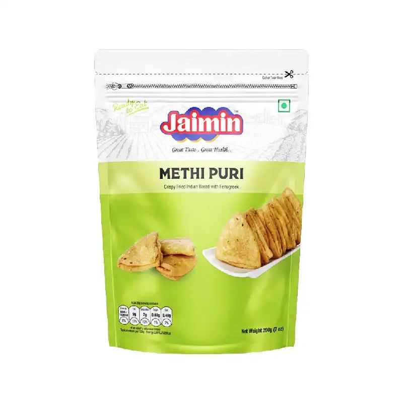 Jaimin Methi Puri 200g^ - Shaalis.com