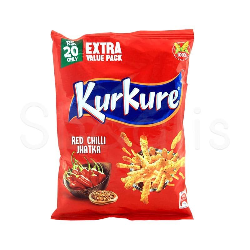 Kurkure Red Chilli Chatka 90g^ - Shaalis.com