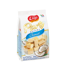 Lago Party Coconut Wafers 250g^ - Shaalis.com