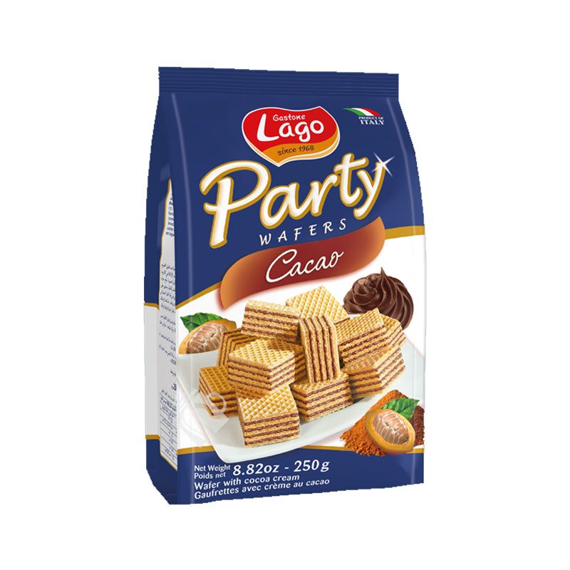 Lago Party Strawberry Wafers 250g^ - Shaalis.com