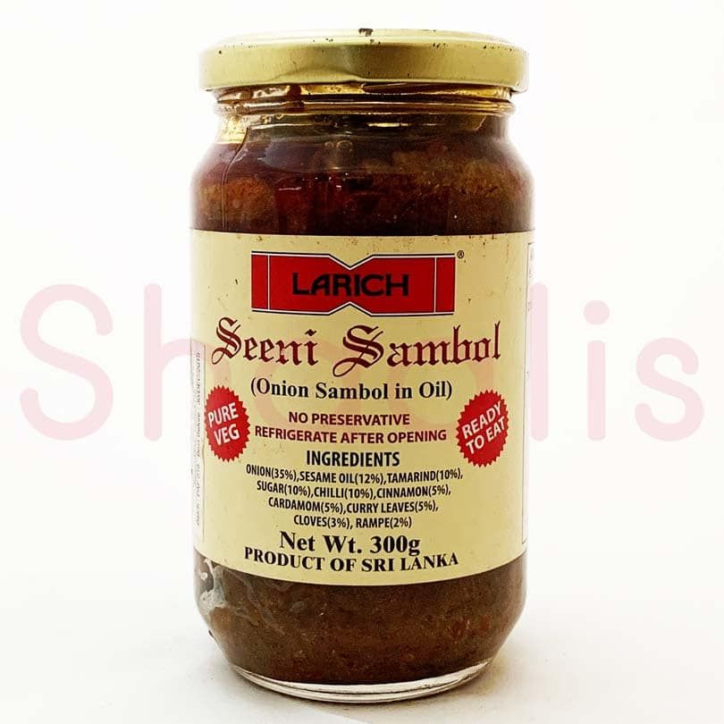 Larich Seeni Sambol (Pure Veg) 300g^ - Shaalis.com