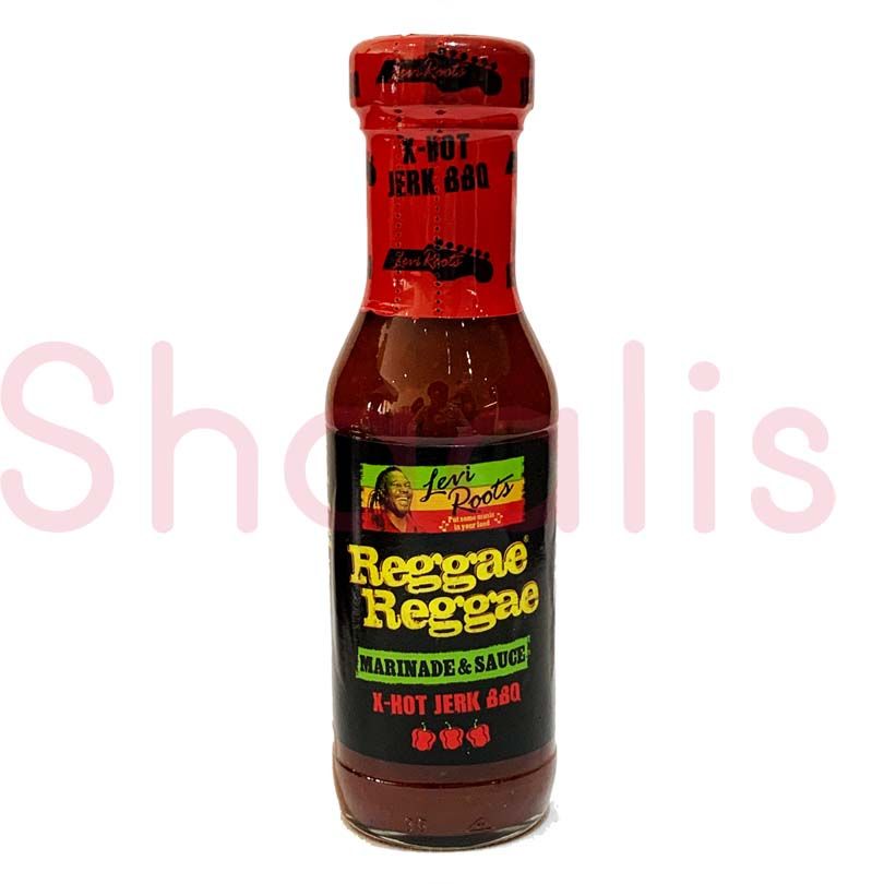 Levi Roots Reggae Reggae -Marinade & Sauce-X-Hot Jerk Bbq 290g - Shaalis.com