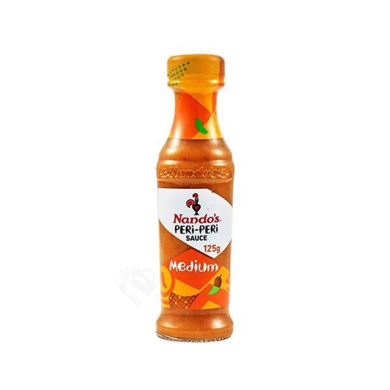 Nando'S Peri-Peri Sauce -Garlic Medium 125g^ - Shaalis.com