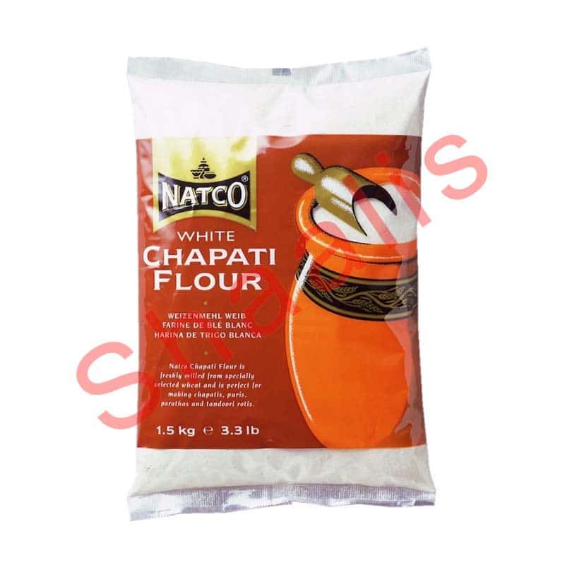 Natco Chapati Flour white 1.5 kg^ - Shaalis.com