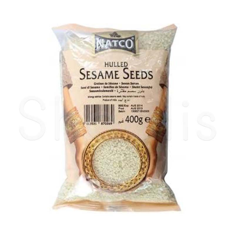 Natco Hulled Sesame Seeds 400g^ - Shaalis.com