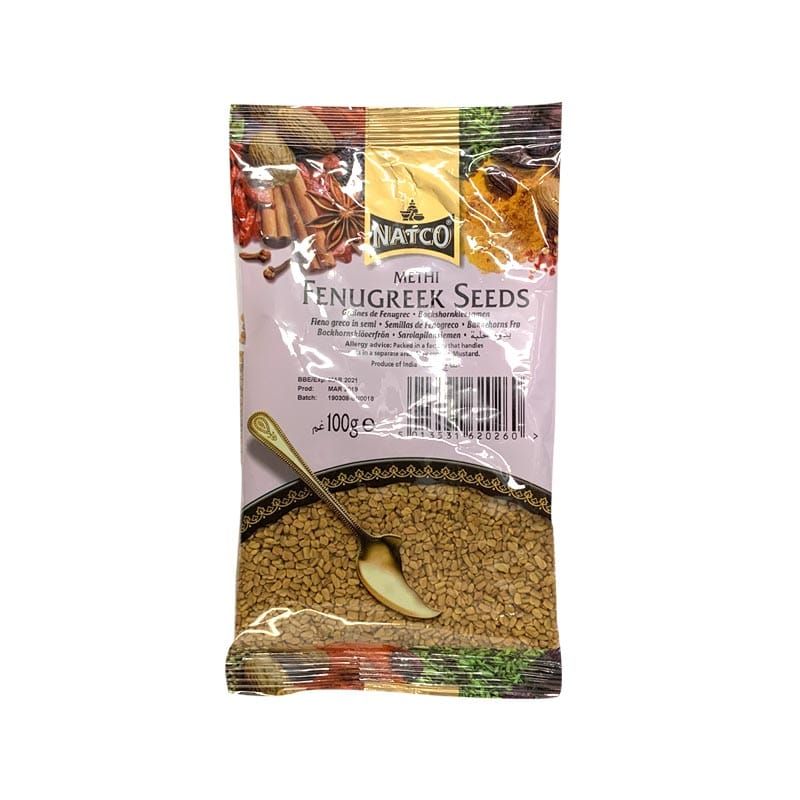 Natco Methi Fenugreek Seeds 100g^ - Shaalis.com