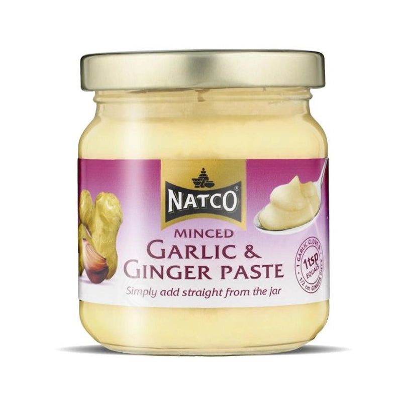 Natco Minced Garlic & Ginger Paste 190g^ - Shaalis.com