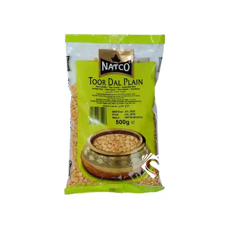 Natco Plain Toor Dal 500g^ - Shaalis.com