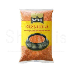 Natco Red lentils 1kg^ - Shaalis.com