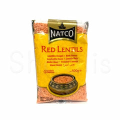 Natco Red lentils 500g^ - Shaalis.com