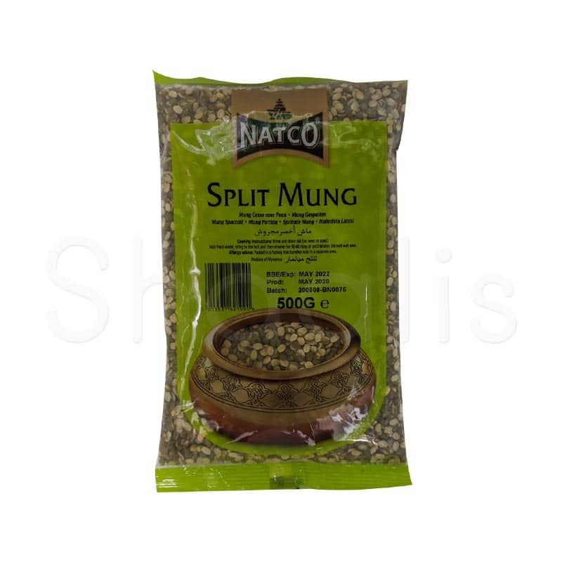 Natco Split Mung 500g^ - Shaalis.com