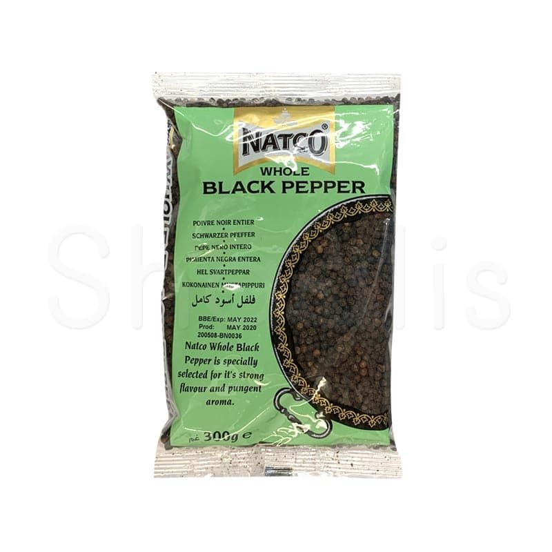 Natco Whole Black Pepper 300g^ - Shaalis.com