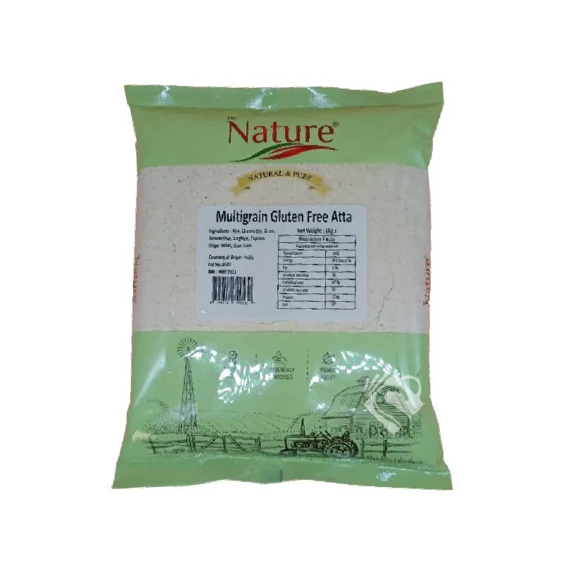 Nature Multigrain Gluten Free Atta 1kg^ - Shaalis.com