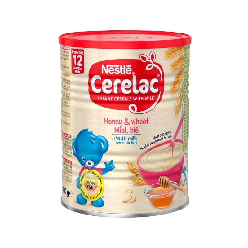 Nestle Cerelac Honey & Wheat 400g^ - Shaalis.com