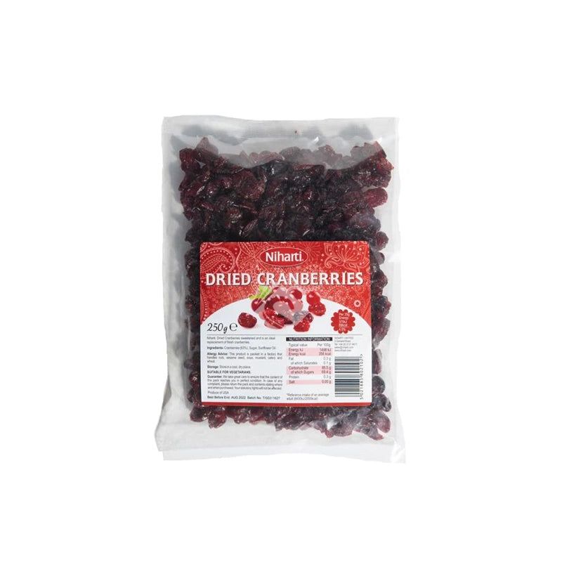 Niharti Dried CranBerries 250g^ - Shaalis.com