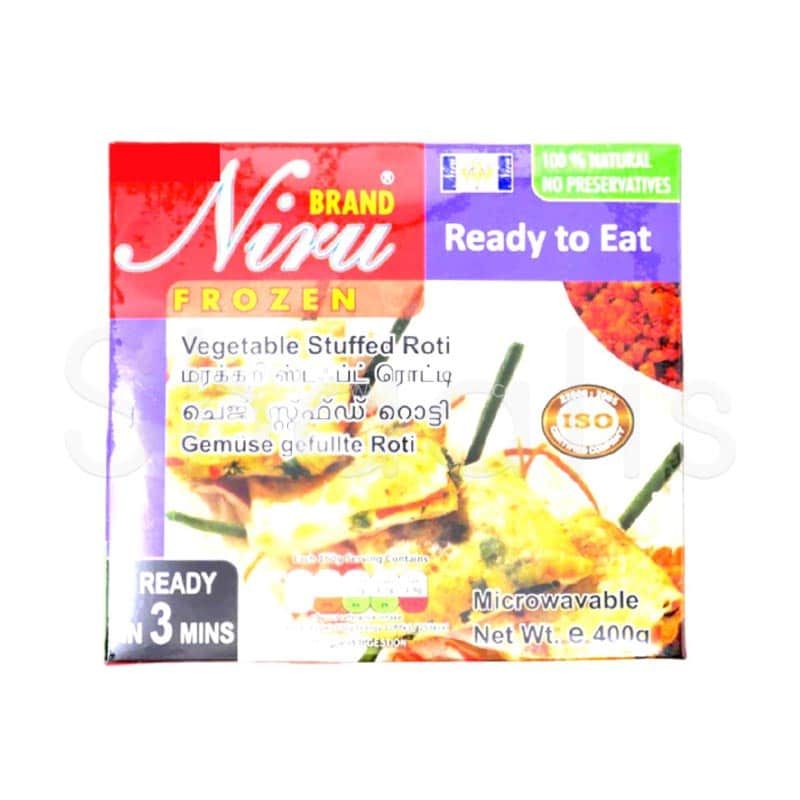 Niru Vegetable Stuffed Rotti 400g^ - Shaalis.com