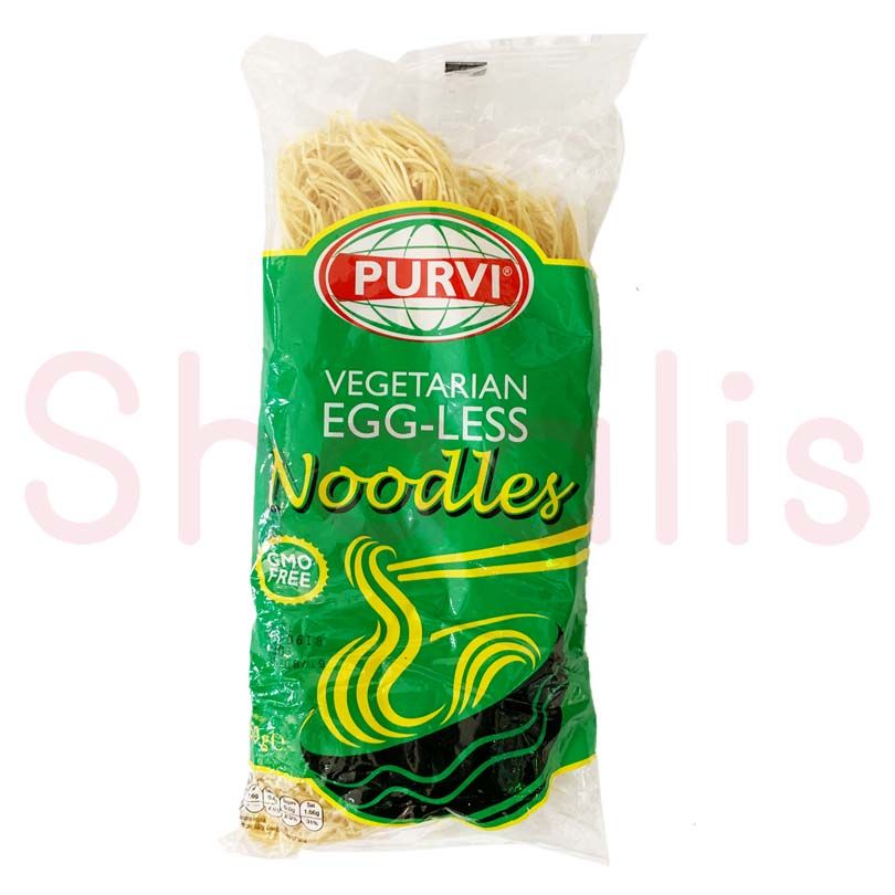 Purvi Vegetarian Egg-Less Noodles 250g^ - Shaalis.com