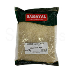 Samayal Muthu Samba Rice 1kg^ - Shaalis.com