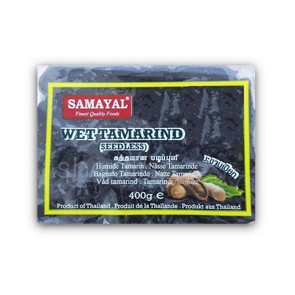 Samayal Wet Tamarind (Seedless) 400g^ - Shaalis.com