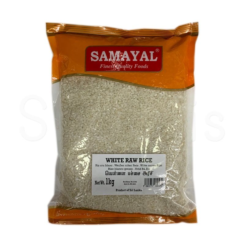 Samayal White Raw Rice 1kg^ - Shaalis.com