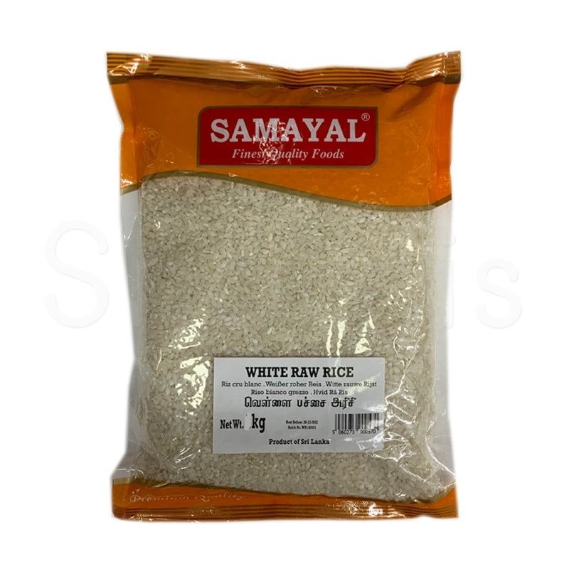 Samayal White Raw Rice 5kg^ - Shaalis.com