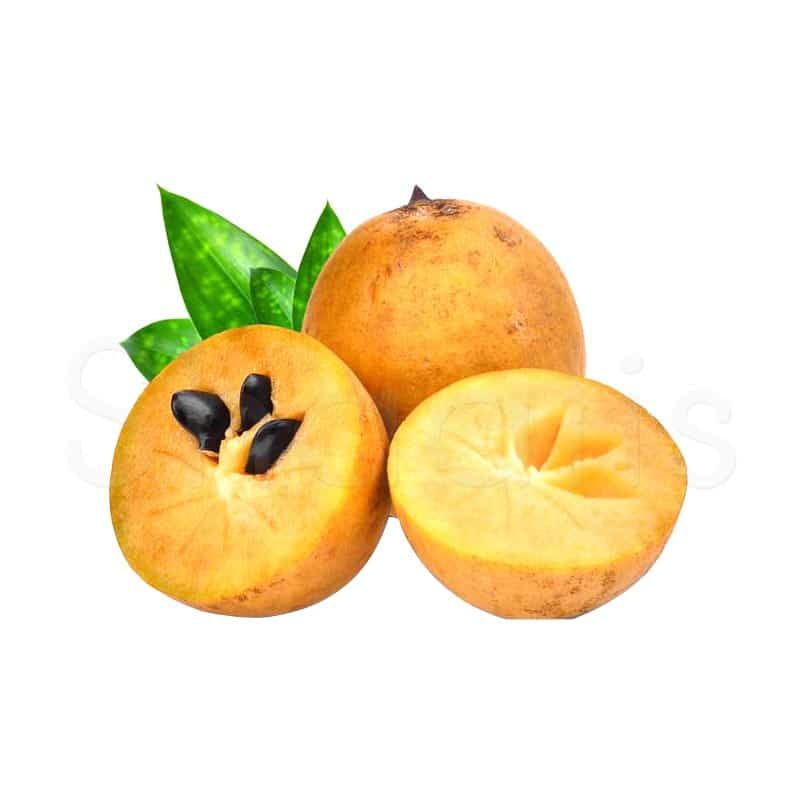 Sapota fruit (4 Pack) Approx 250g - Shaalis.com