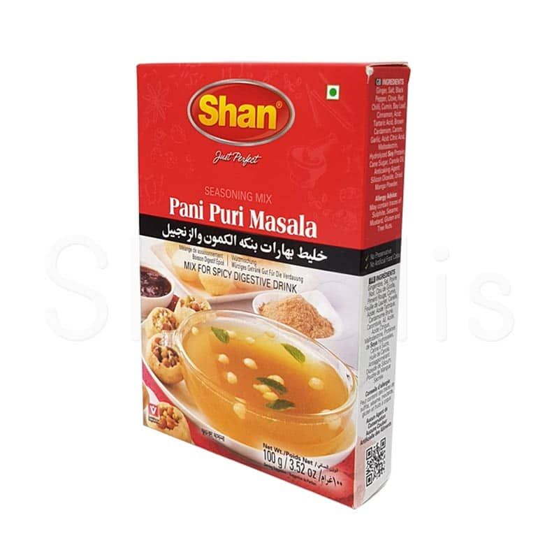 Shan Pani Puri Masala 100g - Shaalis.com