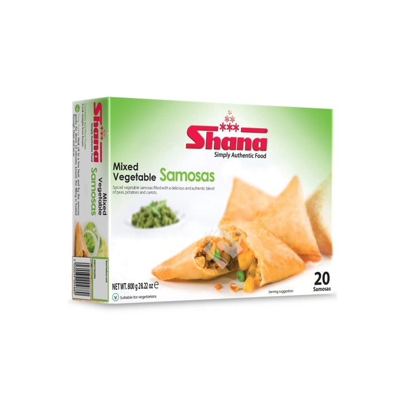 Shana Mixed Vege Samosas (20 Samosas)^ - Shaalis.com