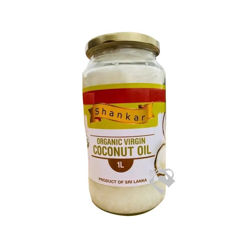 Shankar Organic Virgin Coconut Oil 1ltr - Shaalis.com