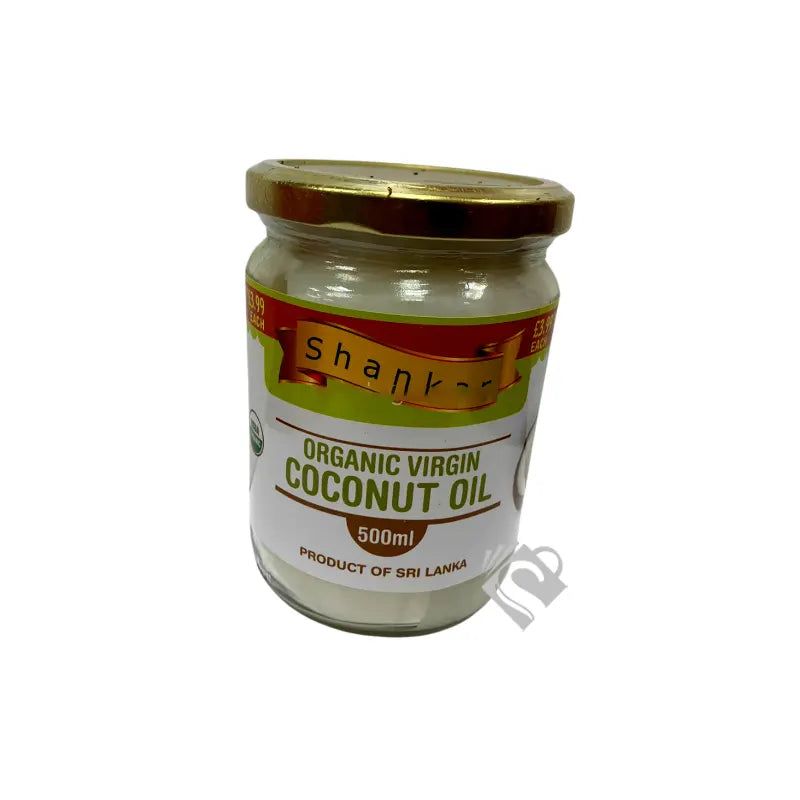 Shankar Organic Virgin Coconut Oil 500ml - Shaalis.com