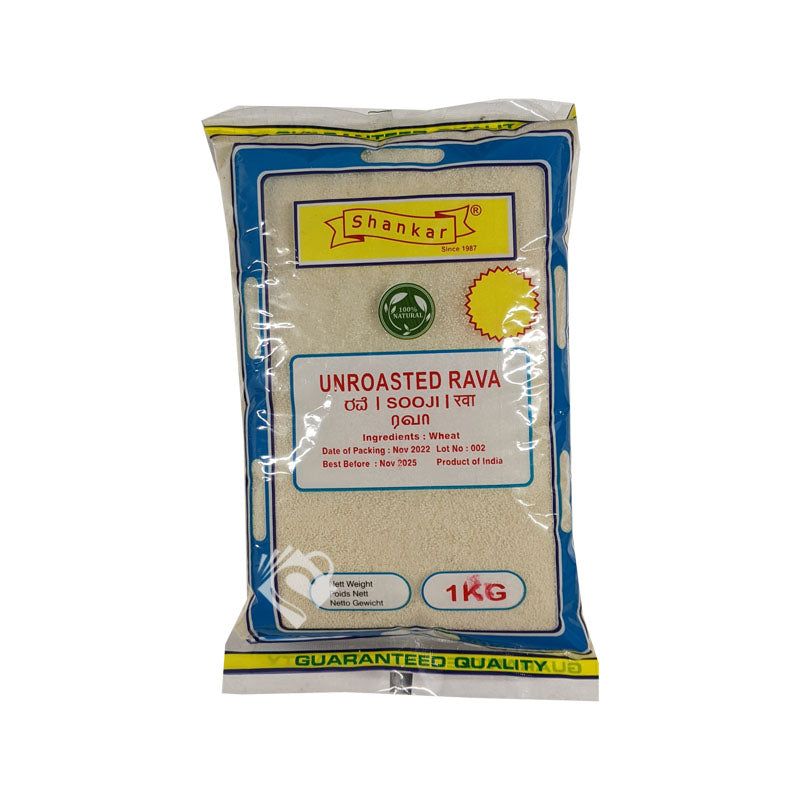 Shankar Unroasted Rava 1kg^ - Shaalis.com