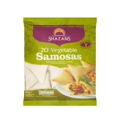 Shazans 20 Vegetable Samosa 650g^ - Shaalis.com