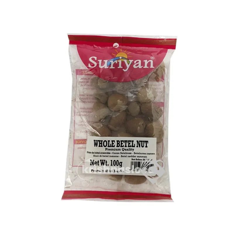 Suriyan Betel Nut whole 100g^ - Shaalis.com